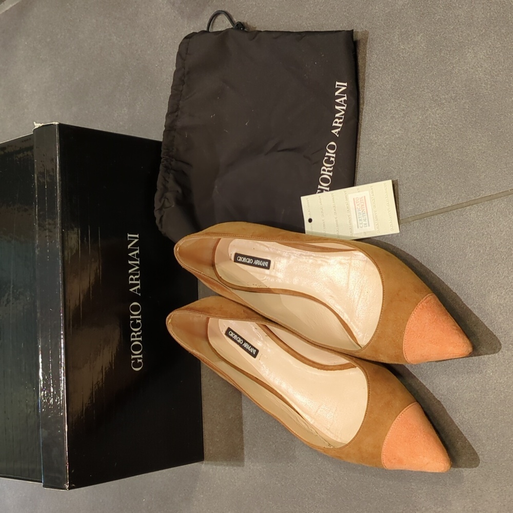Giorgio Armani FLAT SHOES US 7